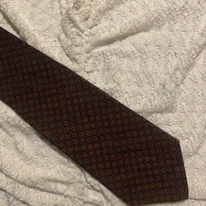 Brooks Brother Circle Patter Woven Necktie Tie